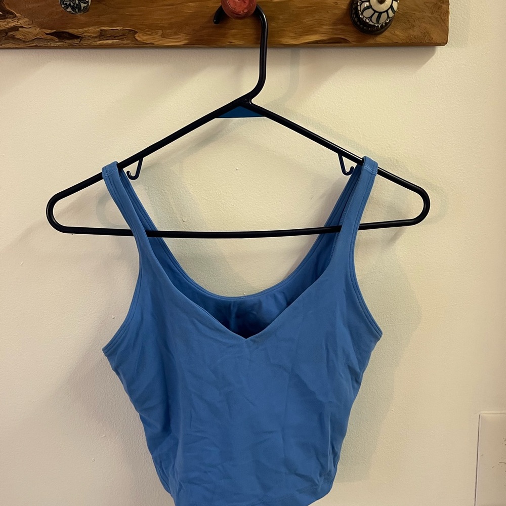 Rare!! Lululemon align tank blue nile size 6